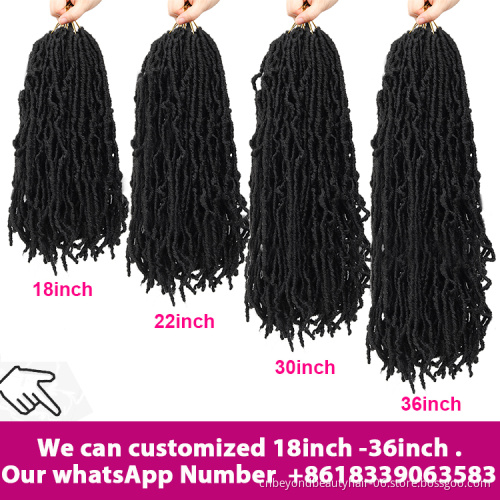 soft locs 36 inch nu faux locs crochet braids Soft Faux Locs Hair Style Dreadlocks afro Braiding Hair